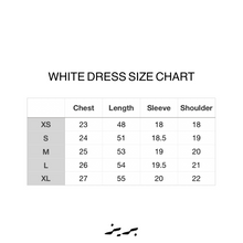 Load image into Gallery viewer, RC24 WHITE DRESS

