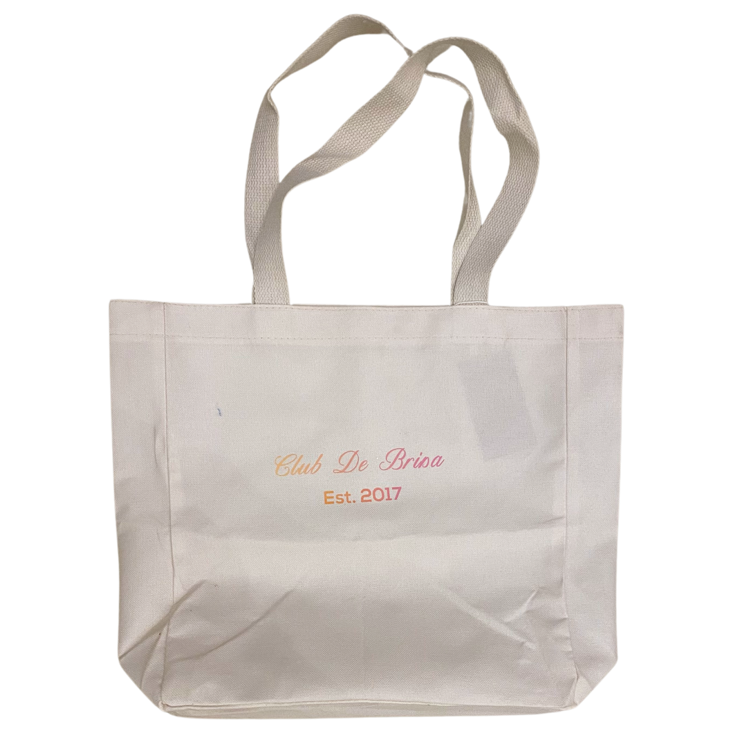 Club de brisa tote bag