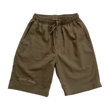 Load image into Gallery viewer, BROWN LINEN SHORTS
